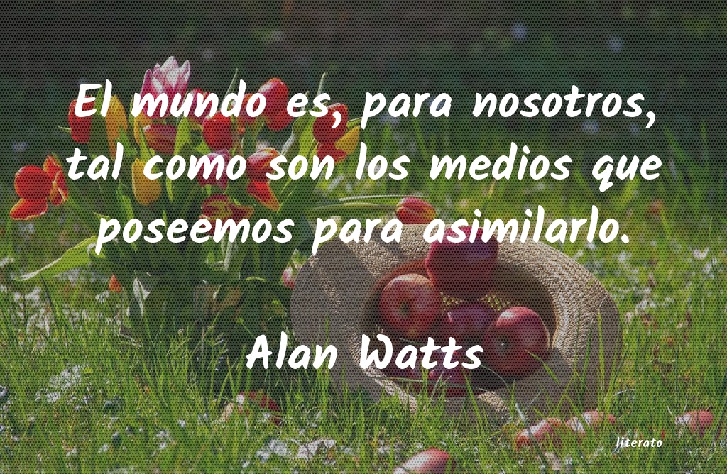 Frases de Alan Watts