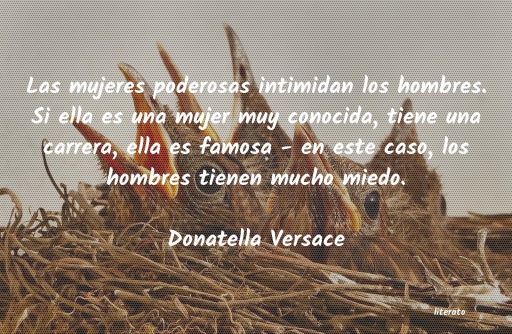frases de Donatella Versace