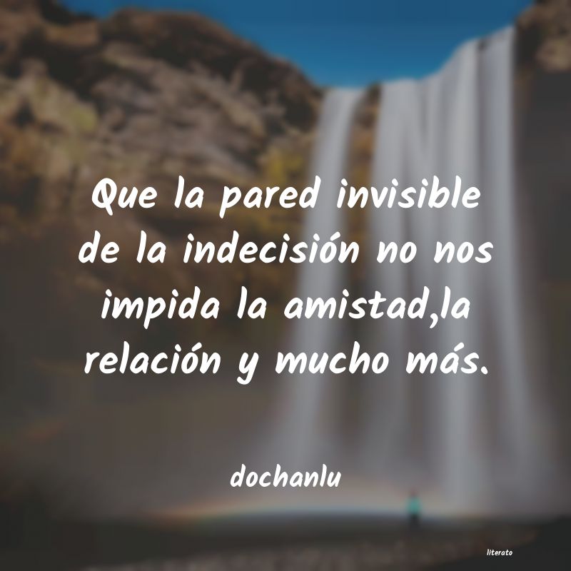 Frases de dochanlu