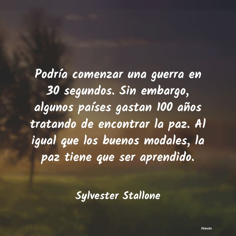 Frases de Sylvester Stallone