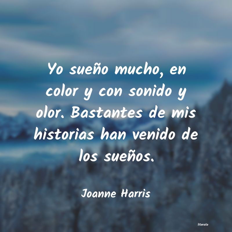 Frases de Joanne Harris