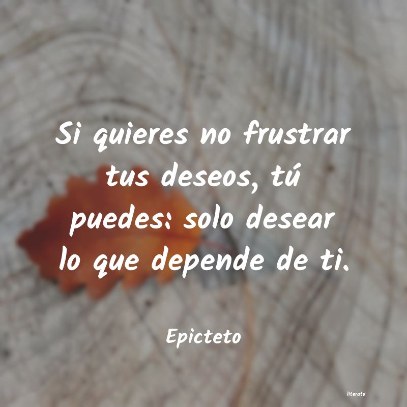 Frases de Epicteto