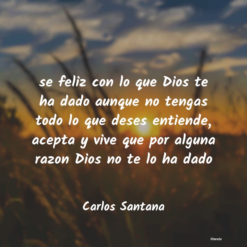 Frases de Carlos Santana