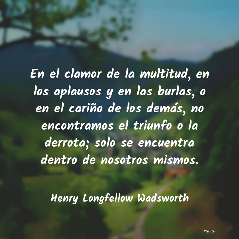 frases de Henry Longfellow Wadsworth