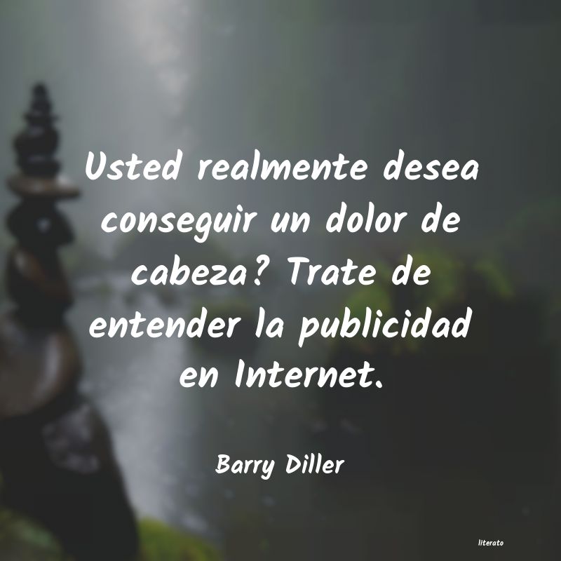 Frases de Barry Diller
