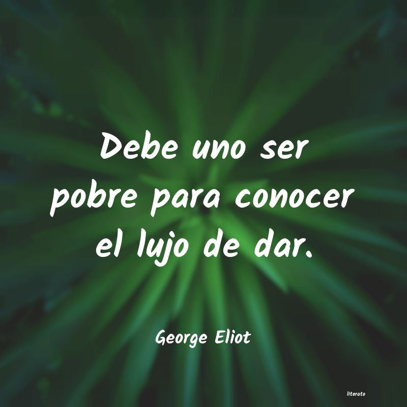 Frases de George Eliot