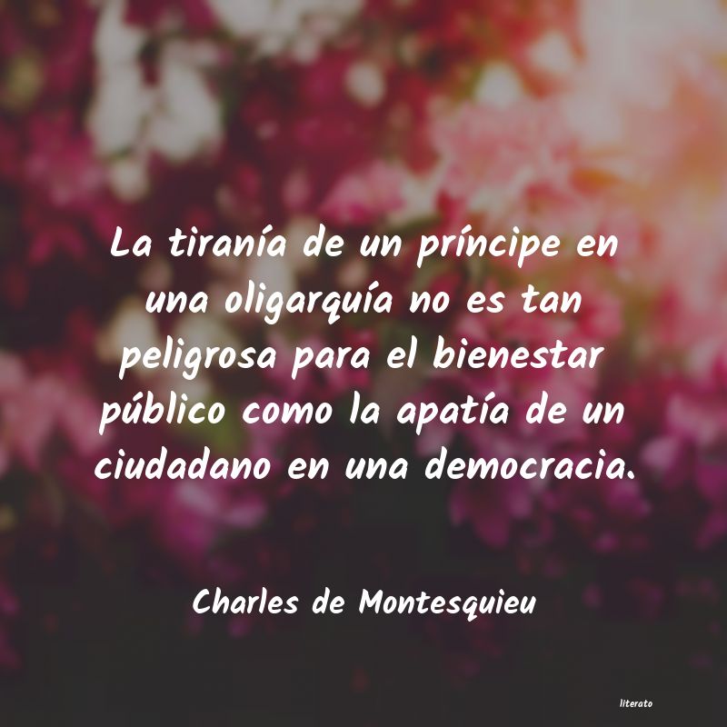 Frases de Charles de Montesquieu