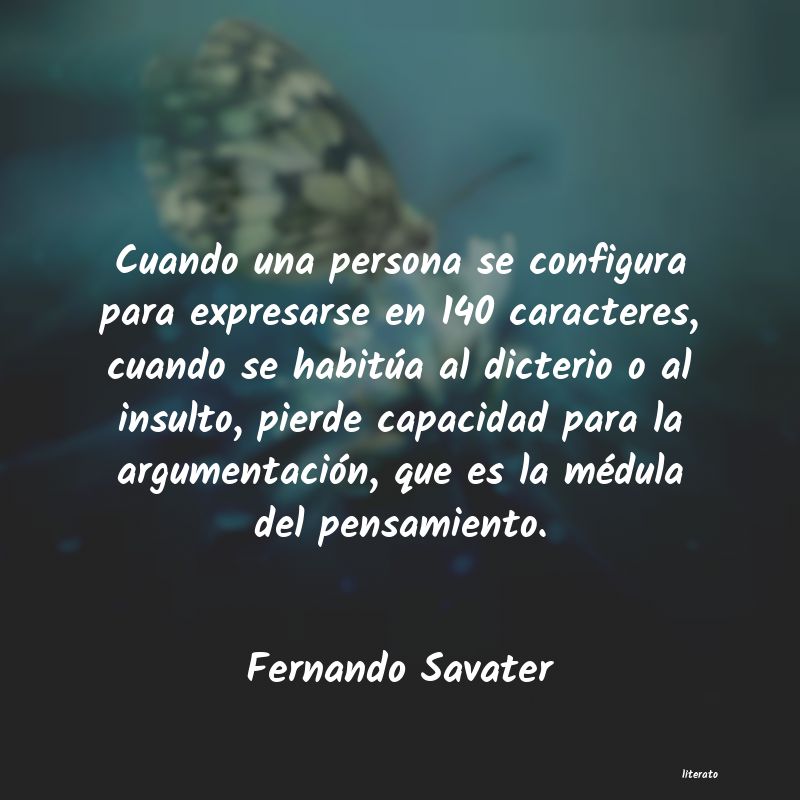 Frases de Fernando Savater