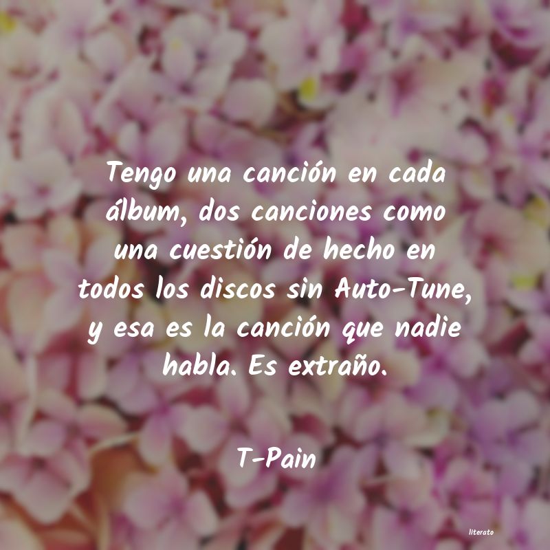 Frases de T-Pain