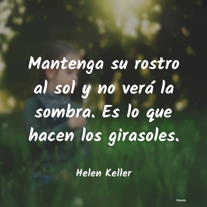 frases de Helen Keller