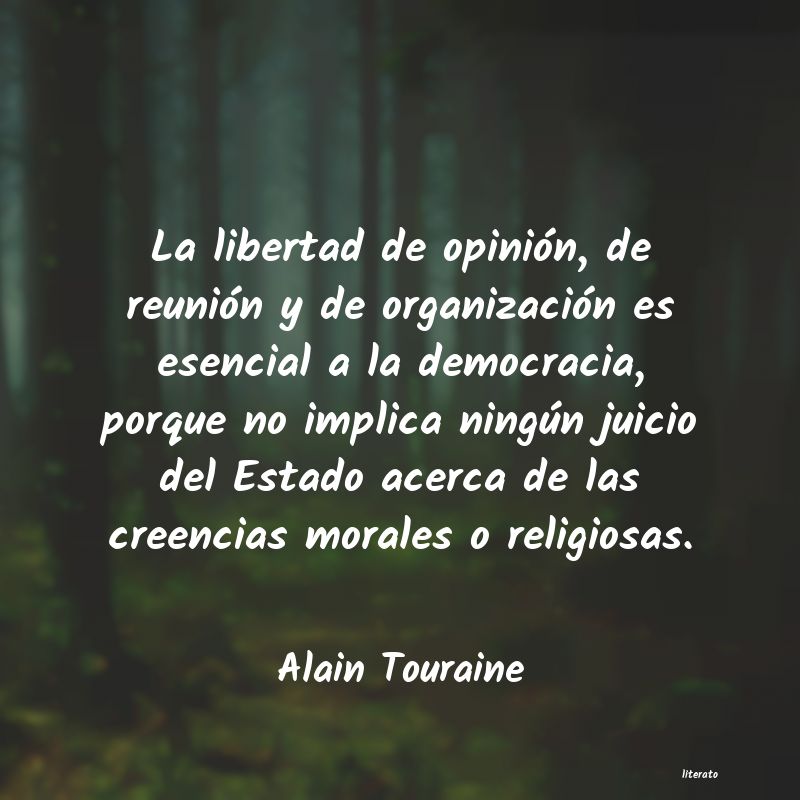 Frases de Alain Touraine