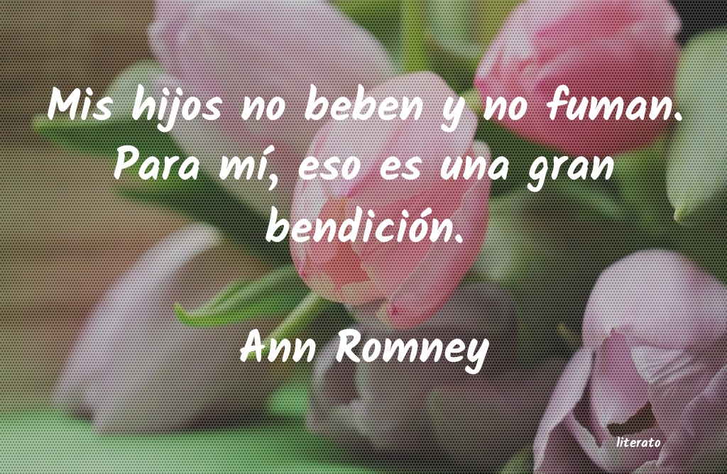 Frases de Ann Romney