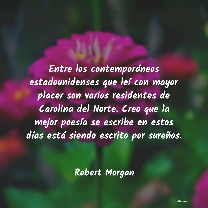 frases de Robert Morgan