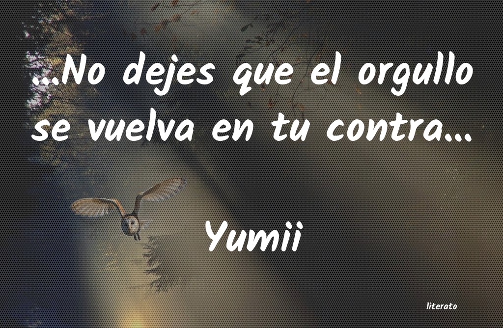 Frases de Yumii