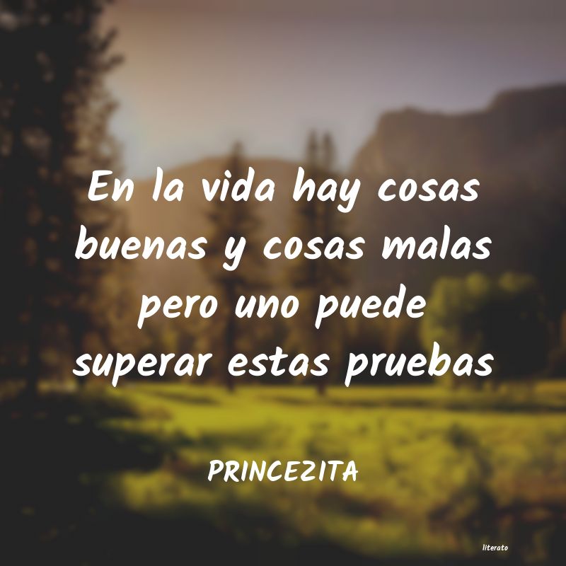 Frases de PRINCEZITA