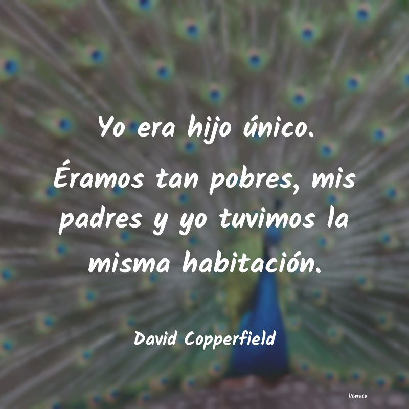 frases de David Copperfield