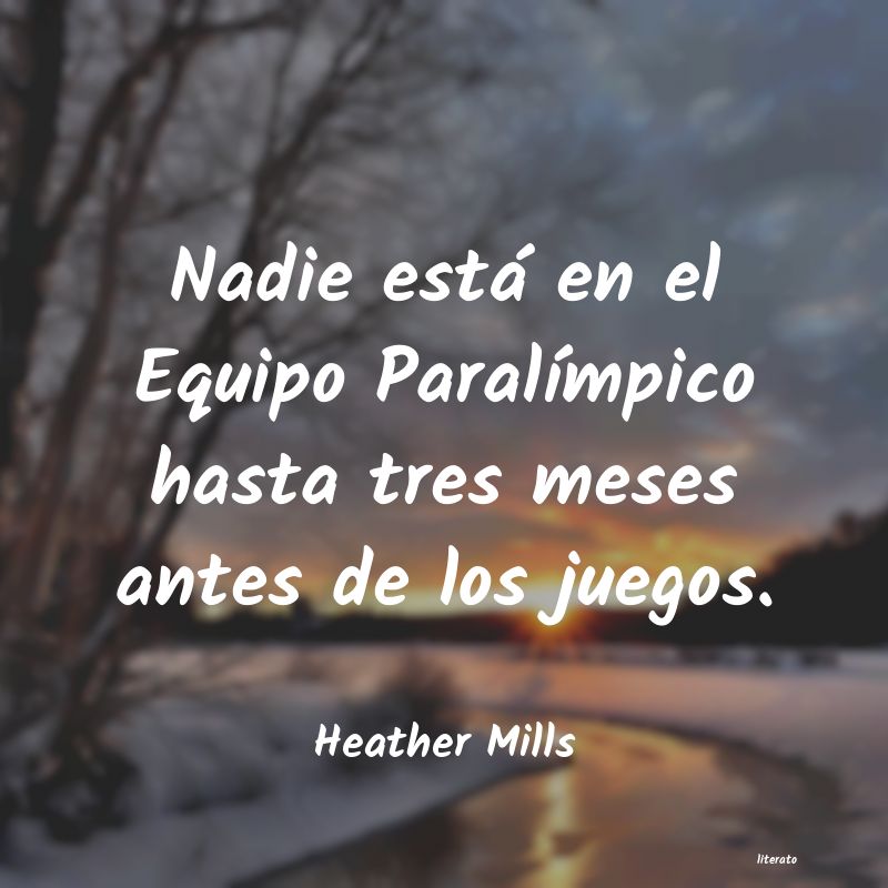 frases de Heather Mills