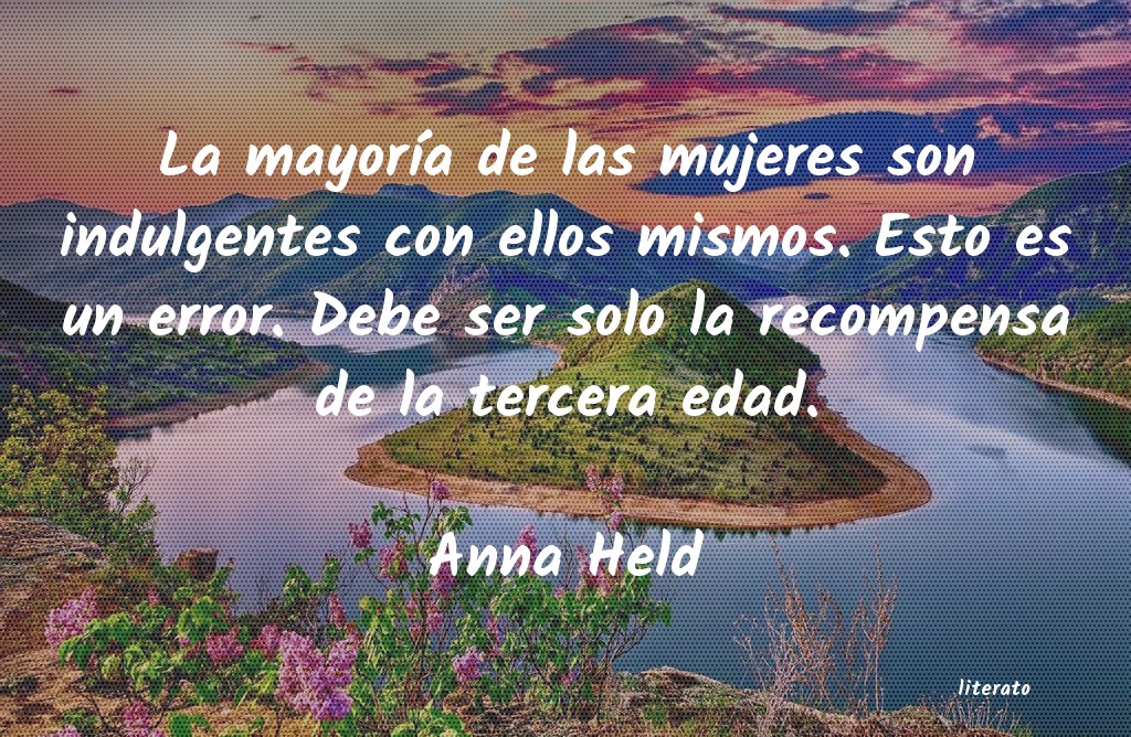 frases de Anna Held