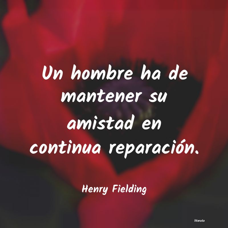frases de Henry Fielding