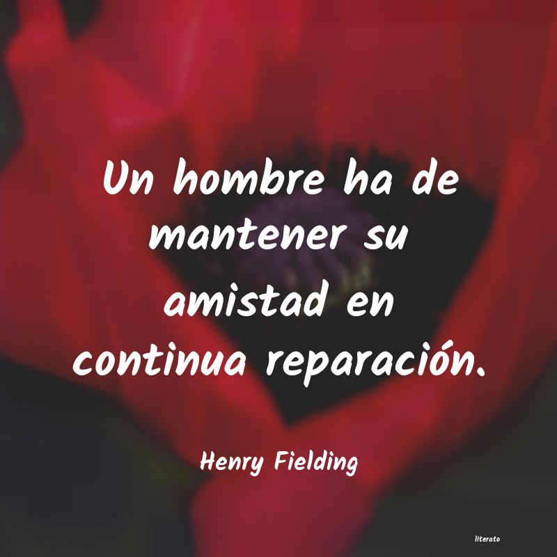 Frases de Henry Fielding