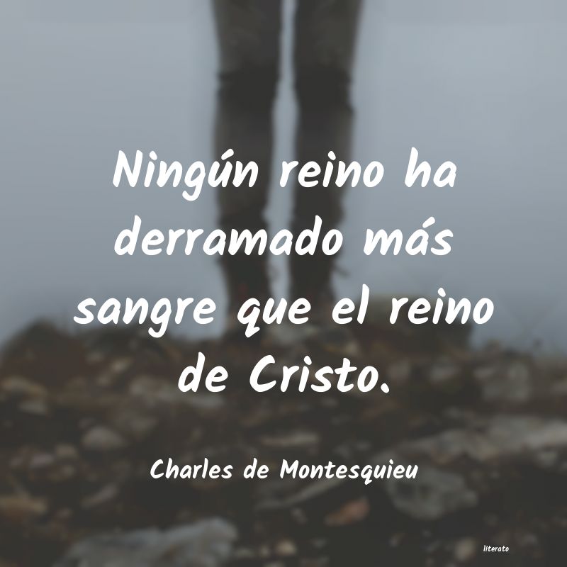 frases de Charles de Montesquieu