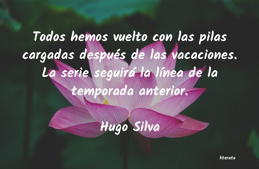 frases de Hugo Silva