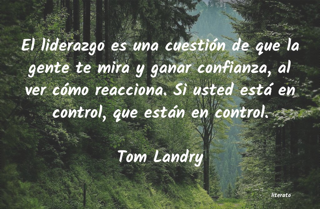Frases de Tom Landry