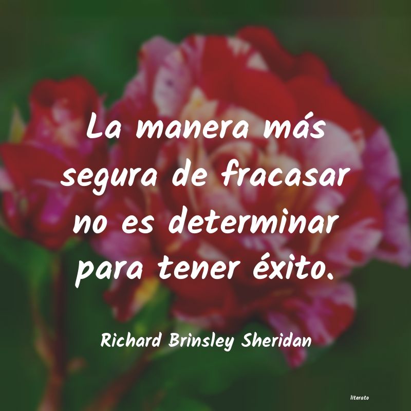 Frases de Richard Brinsley Sheridan