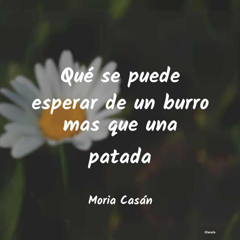 frases de Moria Casán