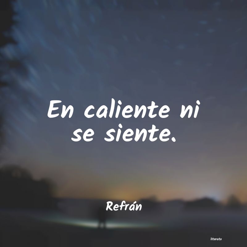 Frases de Refrán