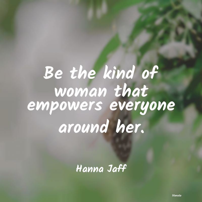 frases de Hanna Jaff