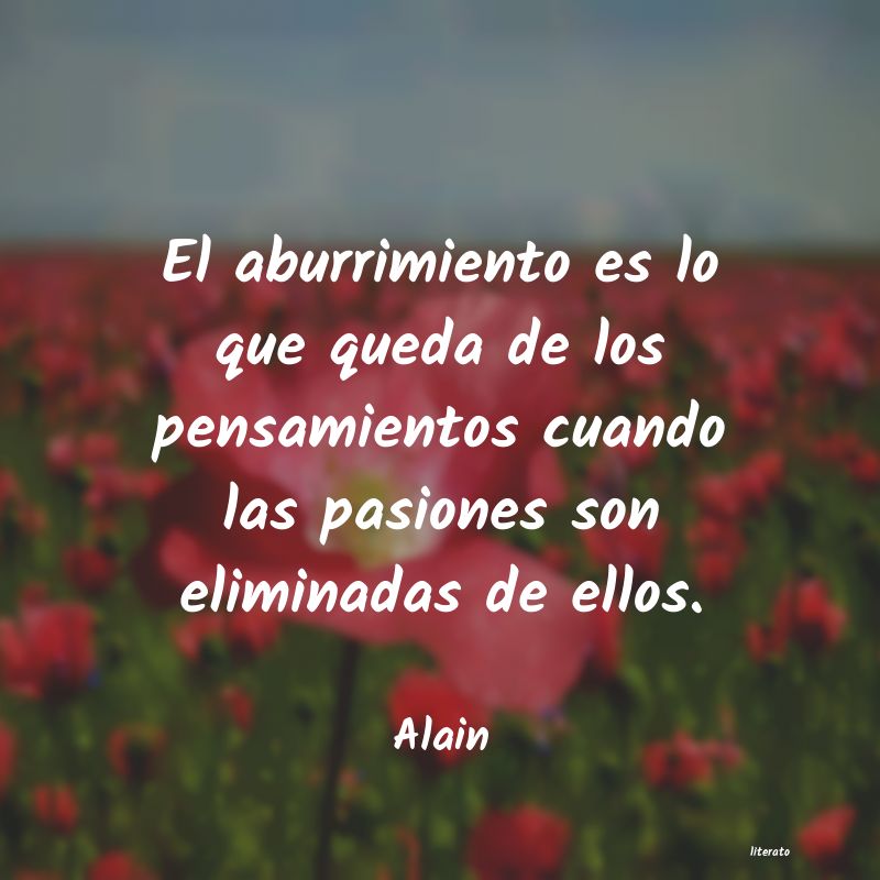 frases de Alain