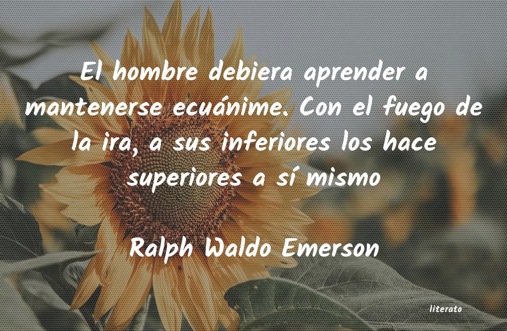 Frases de Ralph Waldo Emerson