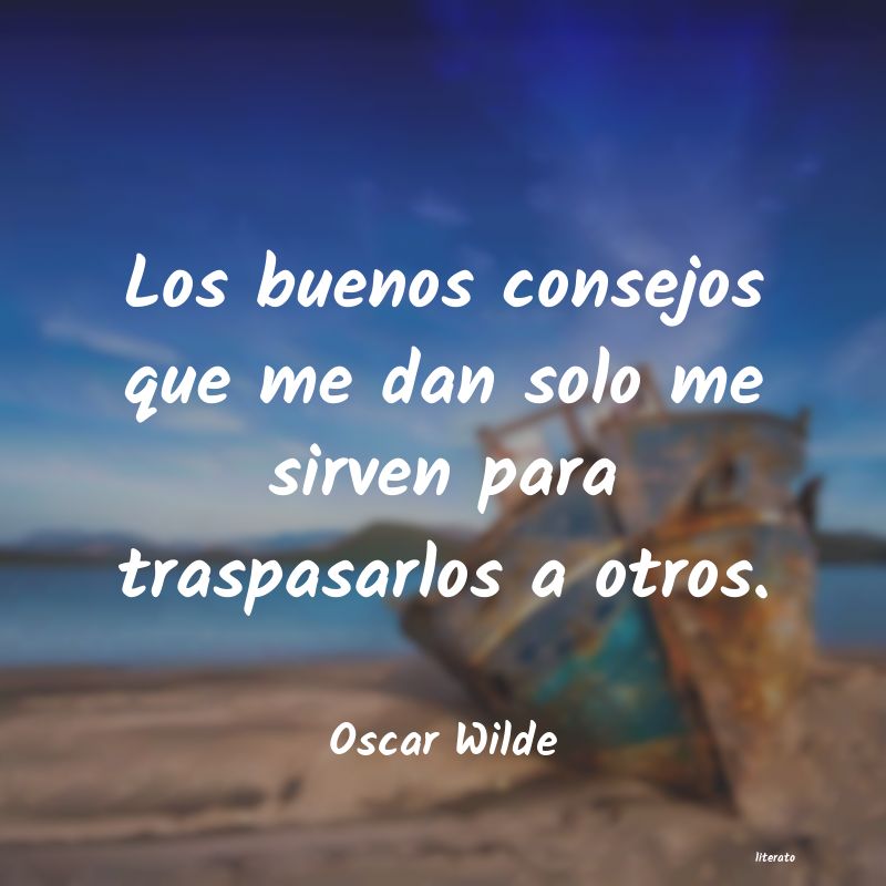 frases de Oscar Wilde