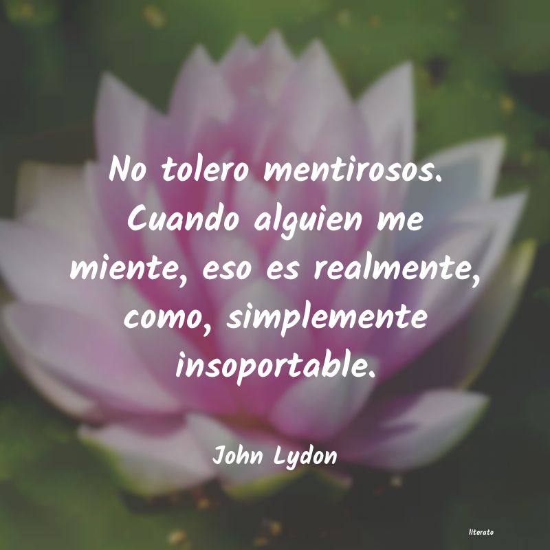 frases de John Lydon