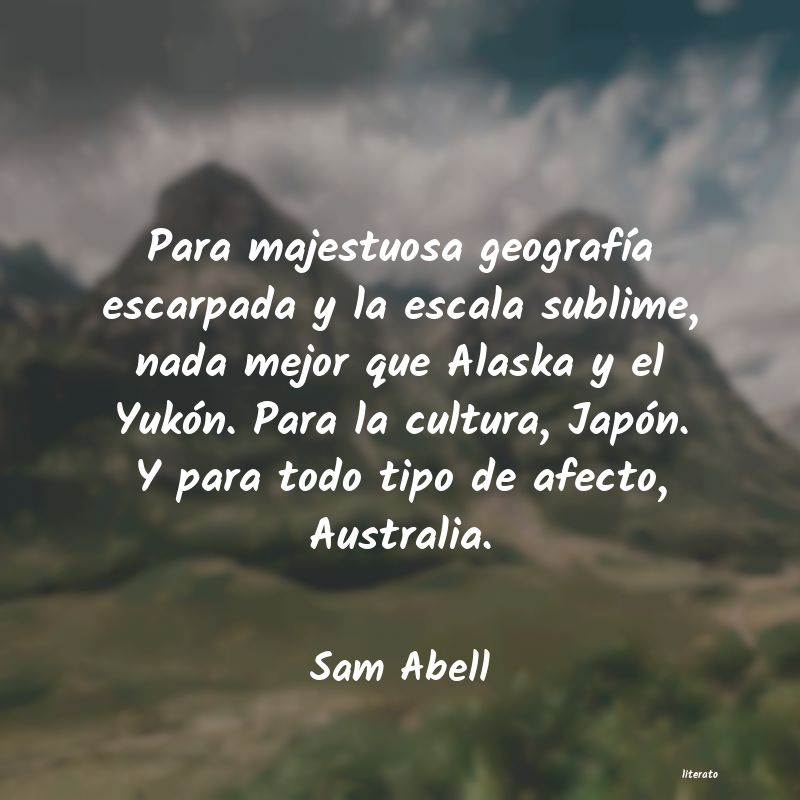 Frases de Sam Abell