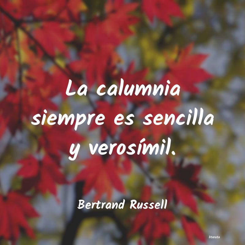 Frases de Bertrand Russell