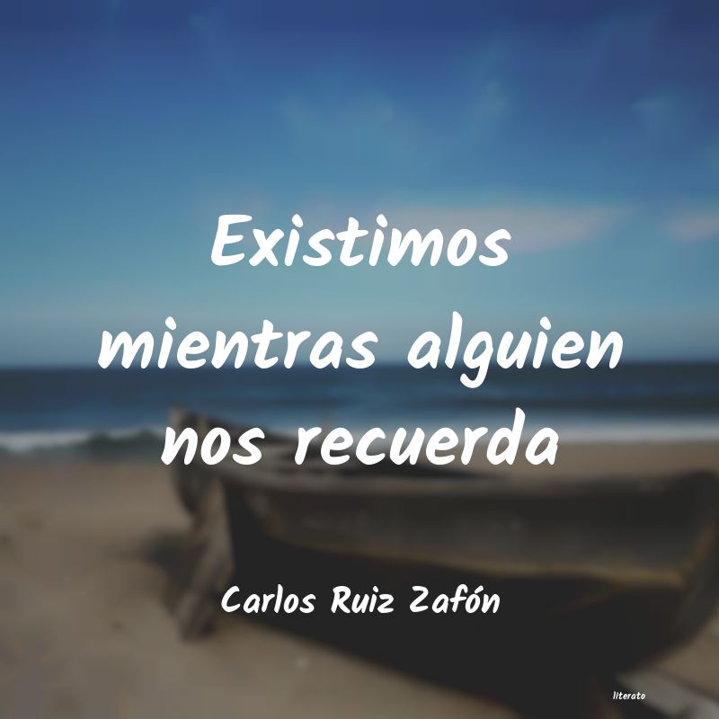 Frases de Carlos Ruiz Zafón