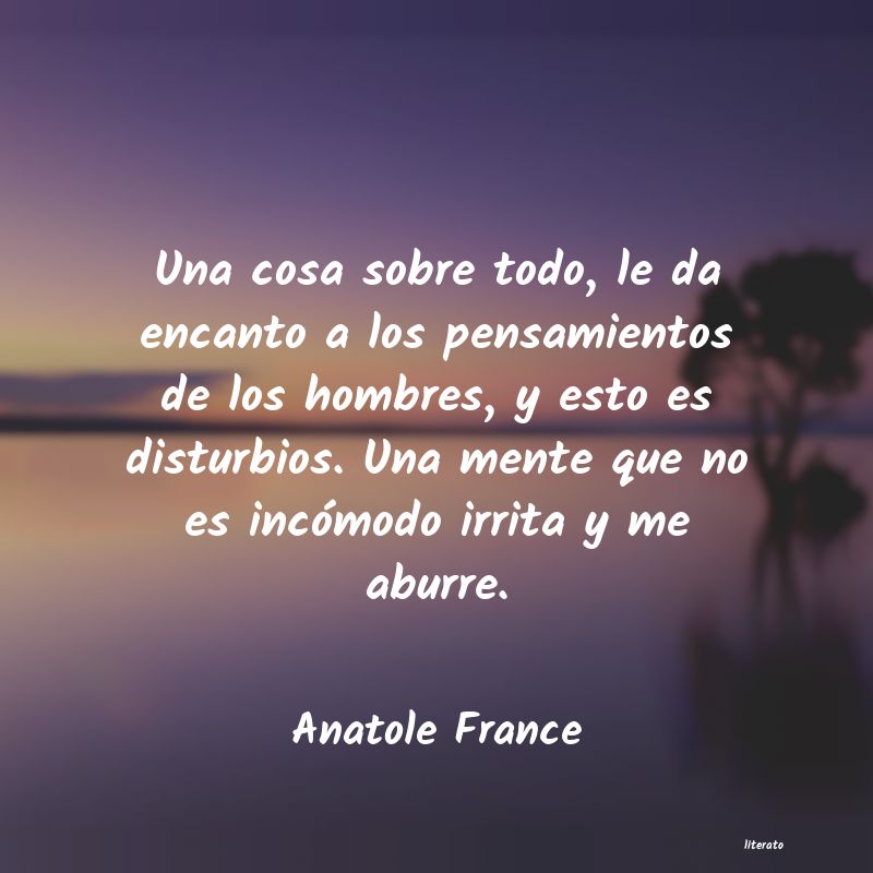 Frases de Anatole France