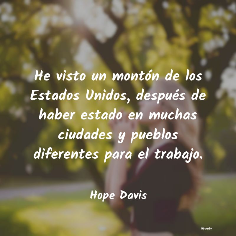 frases de Hope Davis