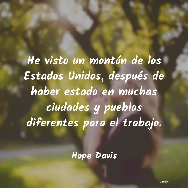 Frases de Hope Davis