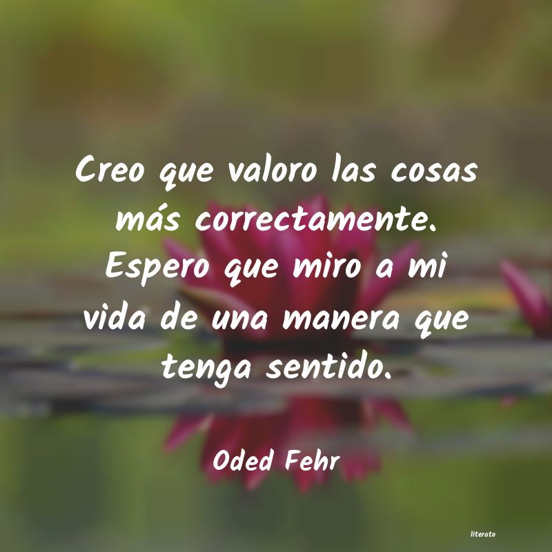 Frases de Oded Fehr