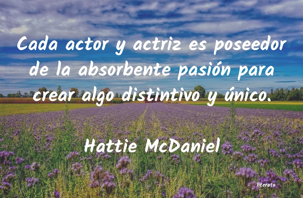 Frases de Hattie McDaniel