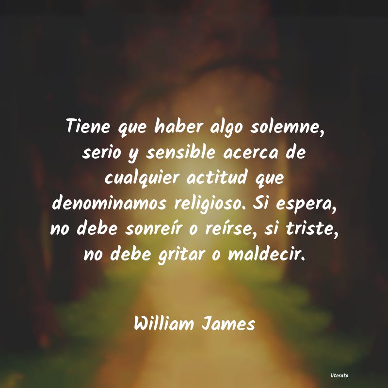 Frases de William James