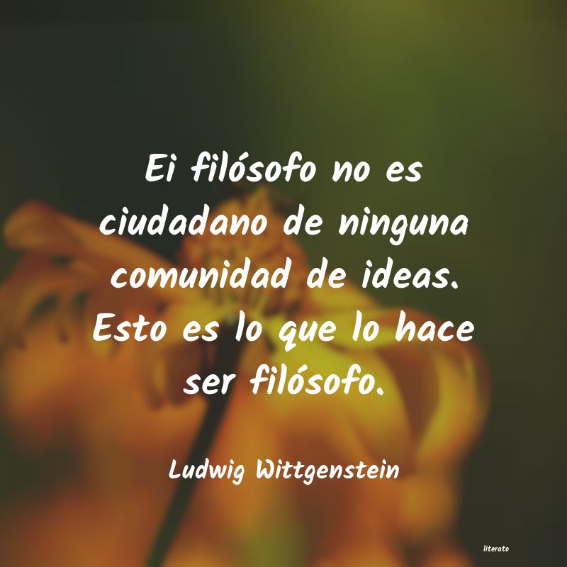 Frases de Ludwig Wittgenstein