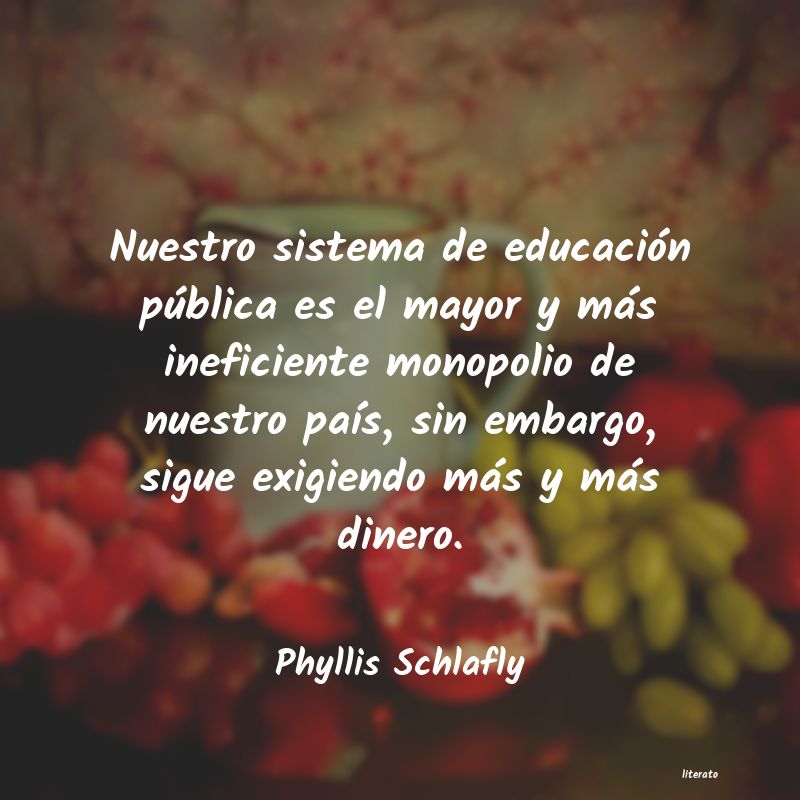 frases de Phyllis Schlafly
