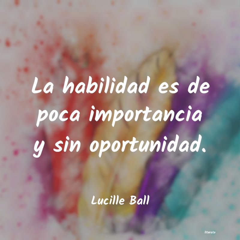 frases de Lucille Ball