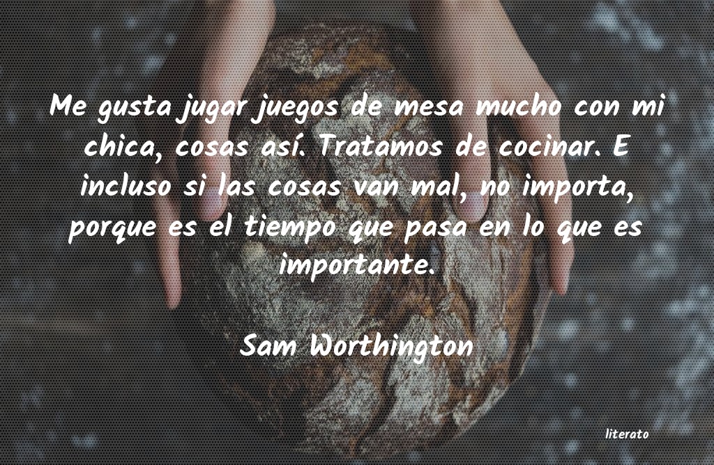 Frases de Sam Worthington