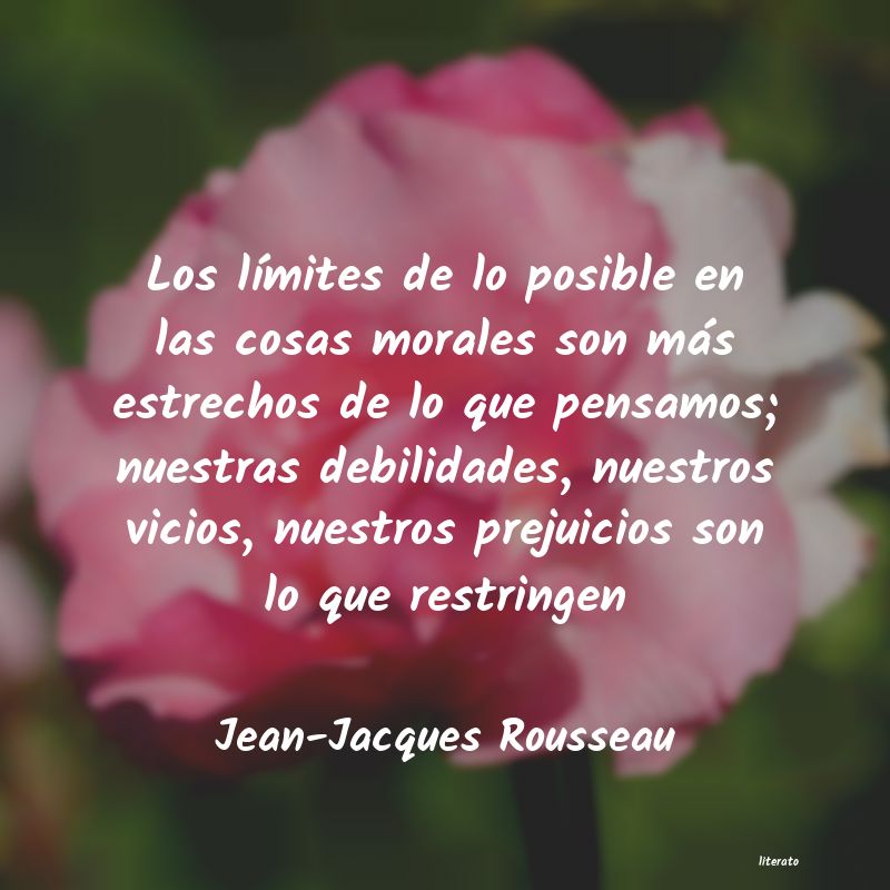 frases de Jean-Jacques Rousseau