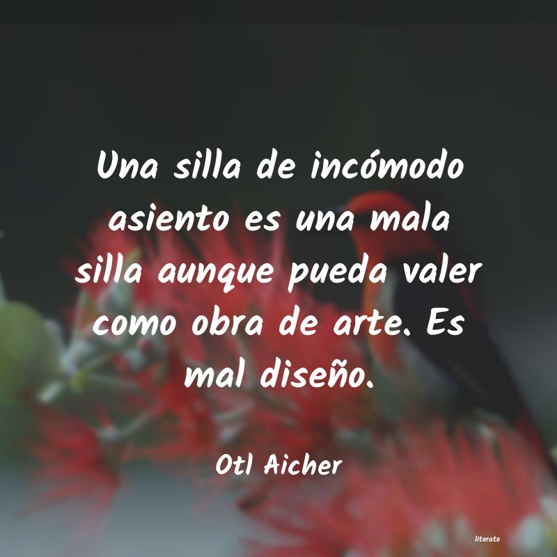 Frases de Otl Aicher